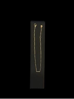 Bar Link Ankle Bracelet